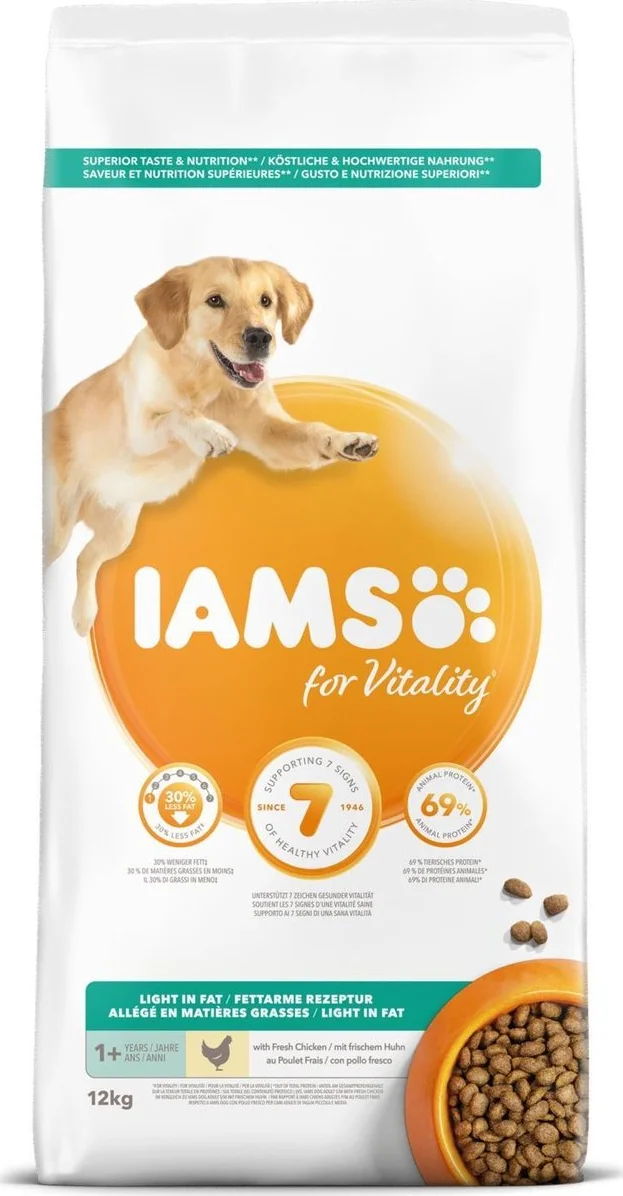 IAMS Dog Adult Weight Control Kip 12 kg