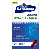 Davitamon Compleet Omega-3 Visolie 70 capsules