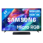 Samsung Micro RGB 65" R85H (2026) + Samsung HW-S60D Zwart (2024)