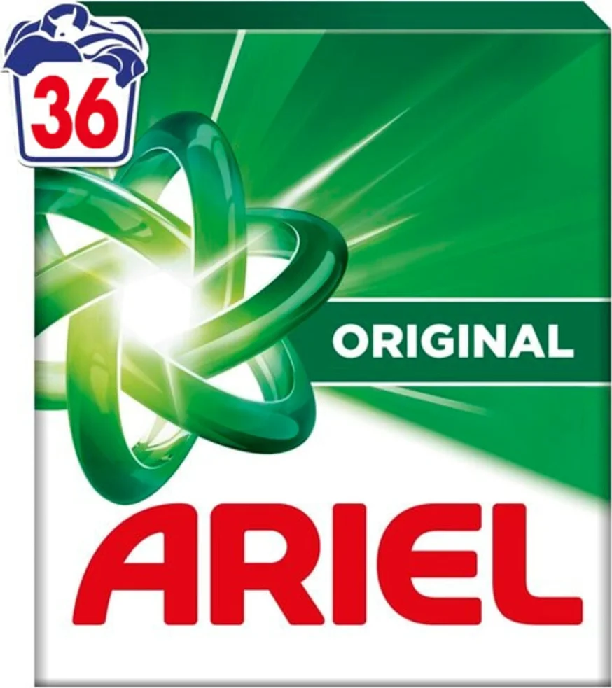 4x Ariel Waspoeder Universal+ 36 wasbeurten 1,98 kg