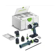 Festool TPC 18 Basic-Set/XL QUADRIVE Accu klop-/schroefboormachine 18V Basic Body in Systainer - 578832