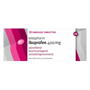 Leidapharm Ibuprofen 400mg Tabletten 20st 20TB