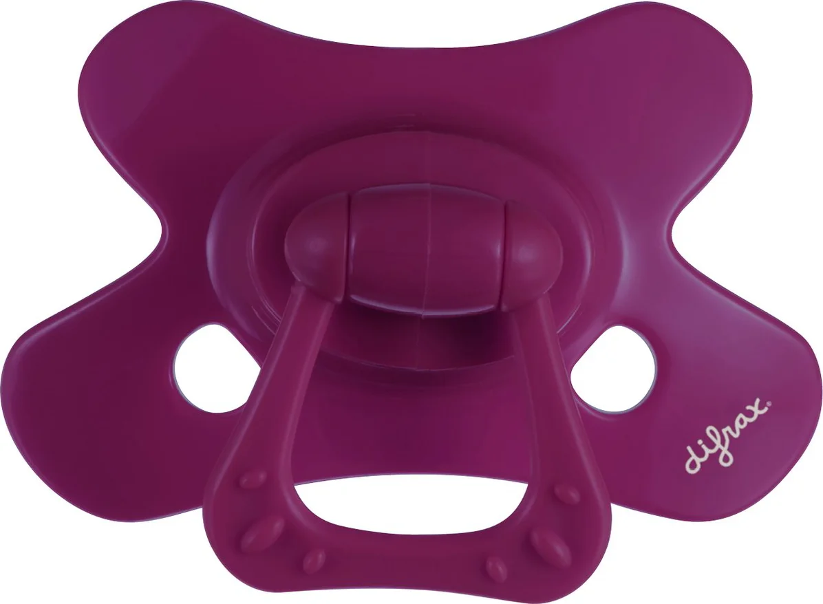 Difrax Fopspeen Natural 18+ Maanden Uni Wildberry