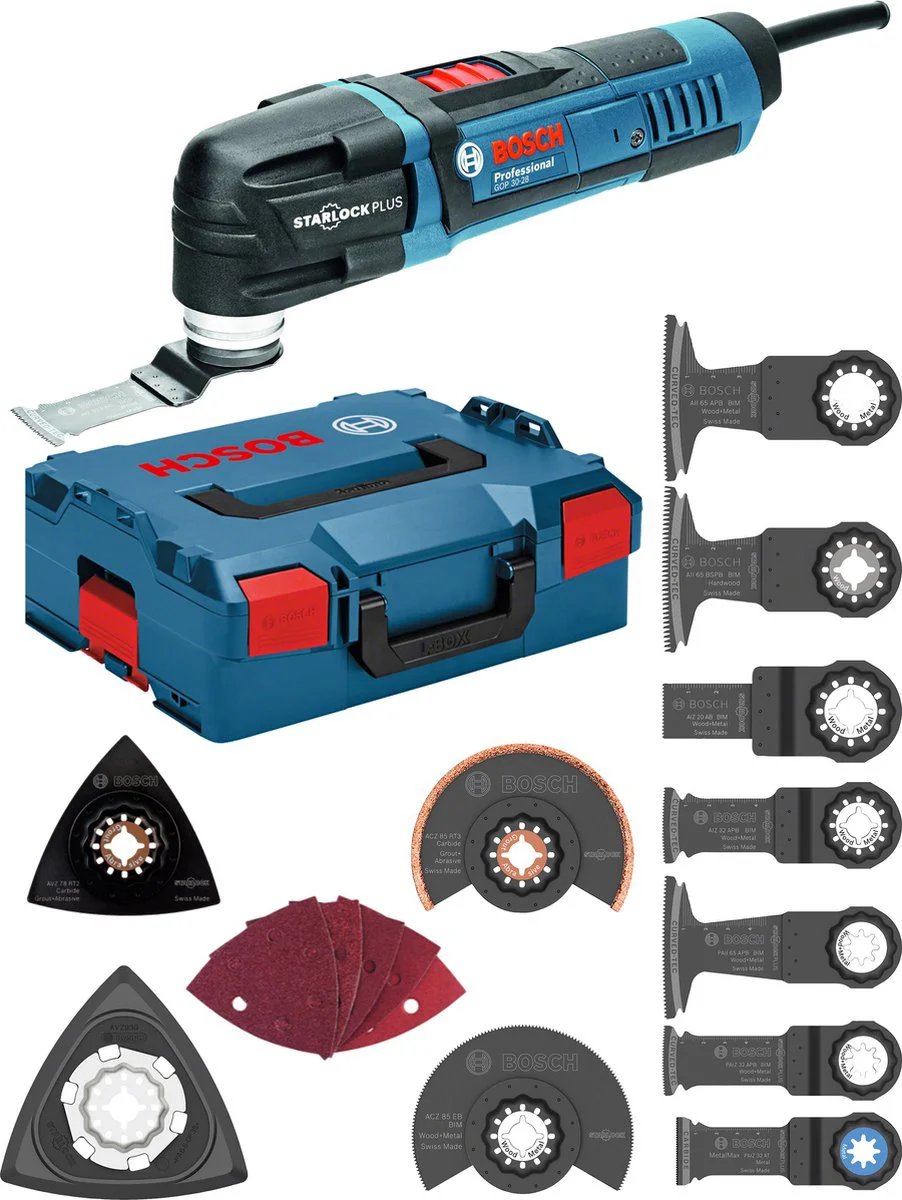 Bosch Professional PRO GOP 30-28 Multitool + accessoires 300W - 0601237000