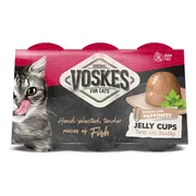 12x Voskes Tender Pieces Tonijn en Sint - Jakobsschelp 6 x 25 gr