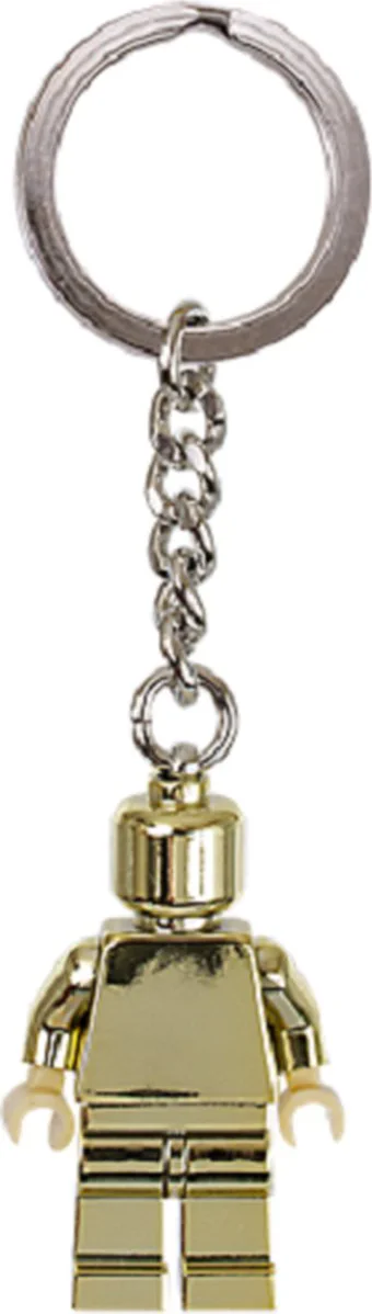 LEGO gouden minifiguursleutelhanger
