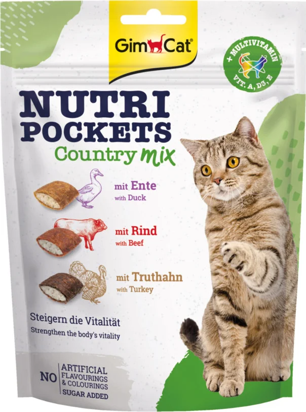 GimCat Nutri Pockets Country-Mix 150 gr
