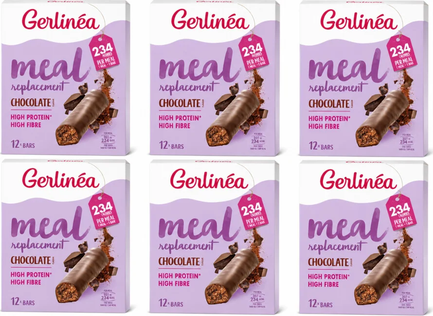 6x Gerlinea Repen Chocolade 12 x 31 gr