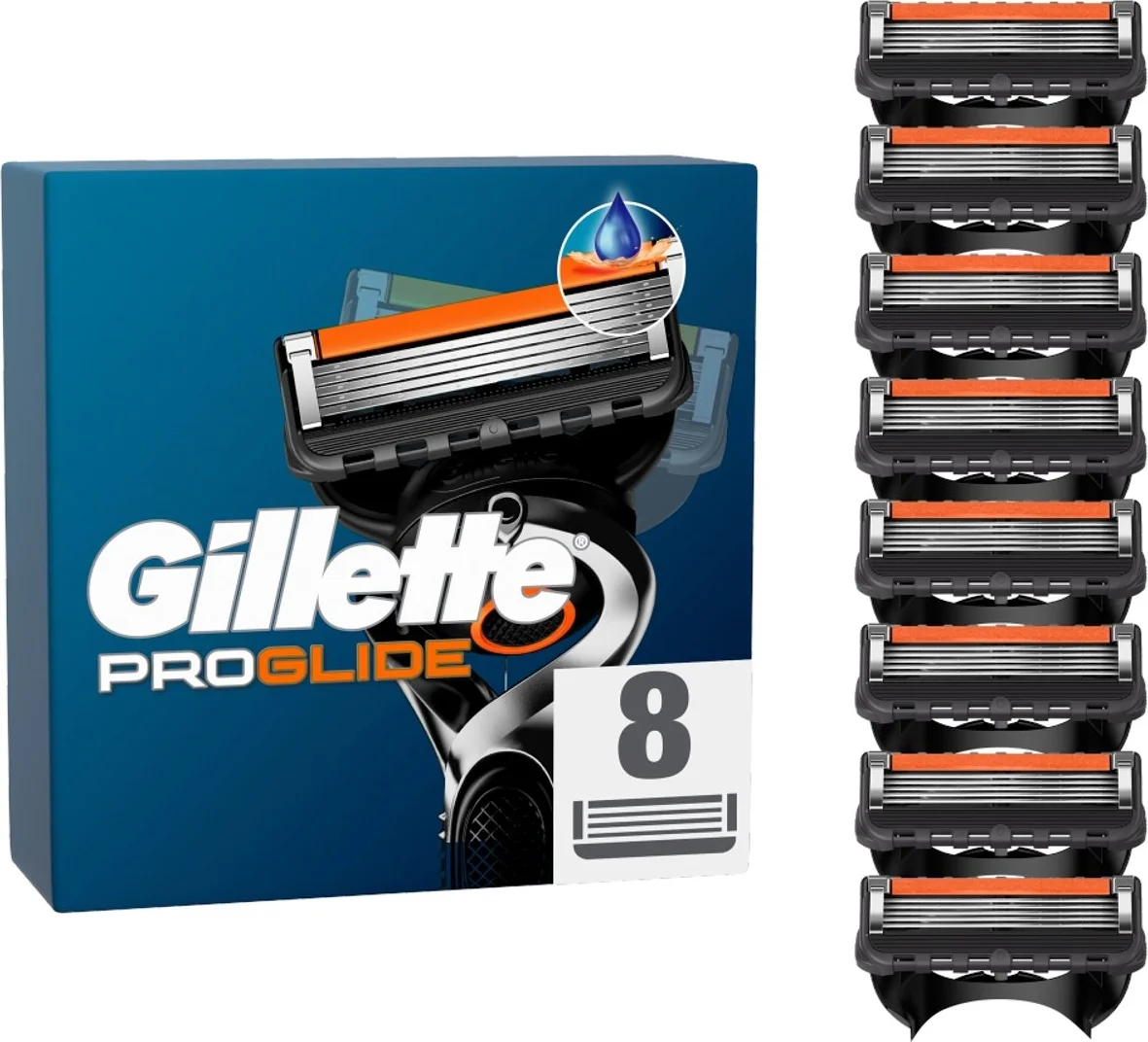 Gillette ProGlide Manual Navulmesjes 8ST