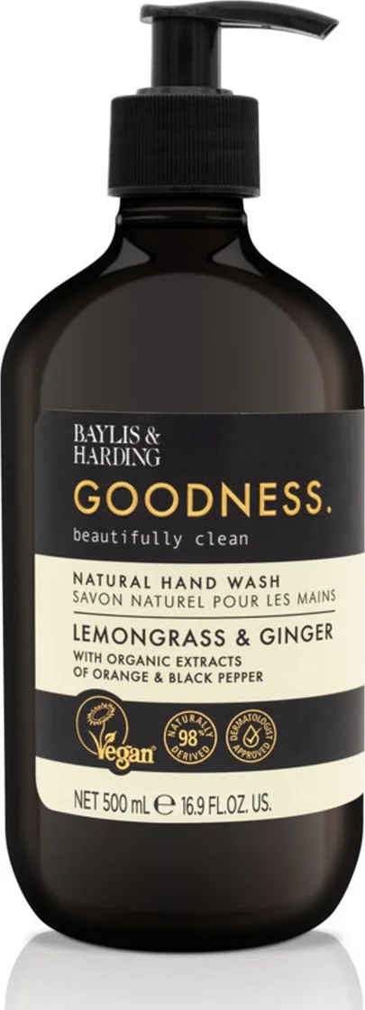 Baylis & Harding Goodness Handzeep Citroengras & Gember 500ML
