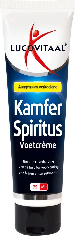 Lucovitaal Voetcrème Kamfer Spiritus 75 ml