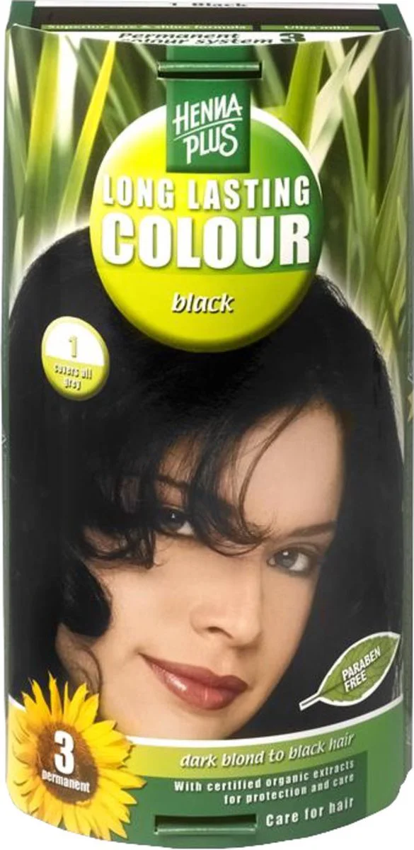 Hairwonder Long Lasting Colour 1 Black 100ML