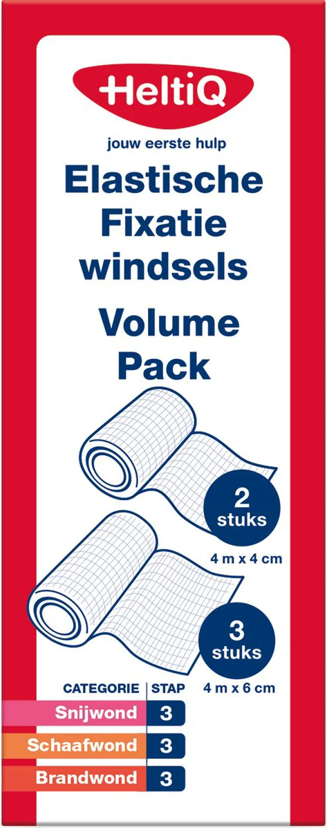 Heltiq Elastisch Fixatiewindsel Volume Pack 5ST