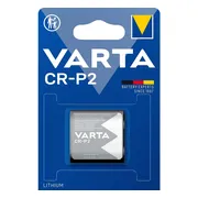Varta LITHIUM Cylindrical Batterijen CR-P2 Blister