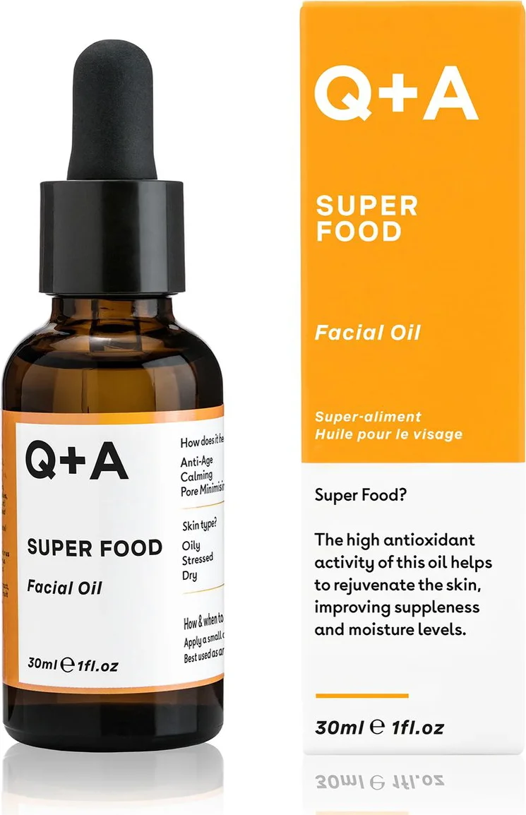 Q+A Superfood Gezichtsolie 30 ml
