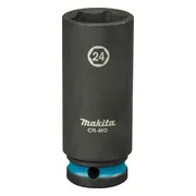 Makita E-16520 Impact Black Krachtdop 1/2" lang | 24 mm