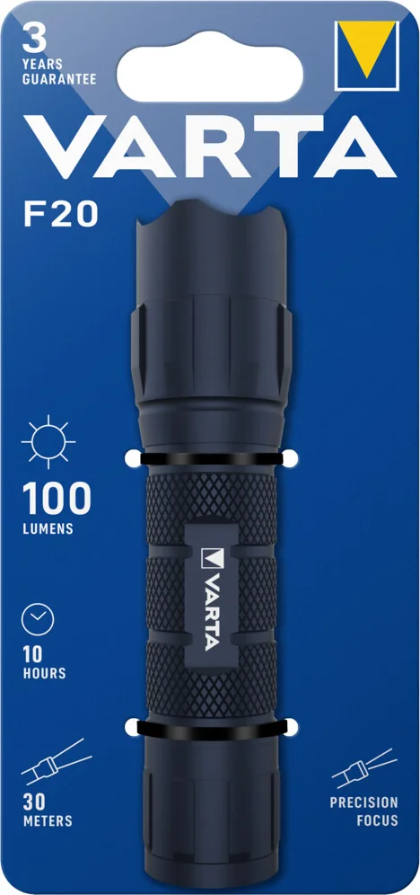 6x Varta Zaklamp F20 zonder Batterijen