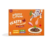 Edgard & Cooper Kat Adult Saus Pouch Farm MP 12x85 gr