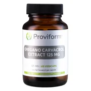 Proviform Oregano Carvacrol Extract 125mg Capsules 60VCP