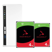 QNAP TS-233 + Seagate Ironwolf 4TB Duo pack