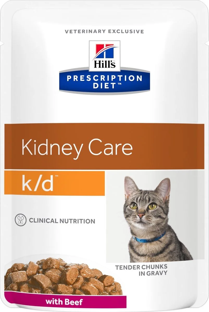 Hill's Prescription Diet k/d Kidney Care Kattenvoer Nat 85 gr