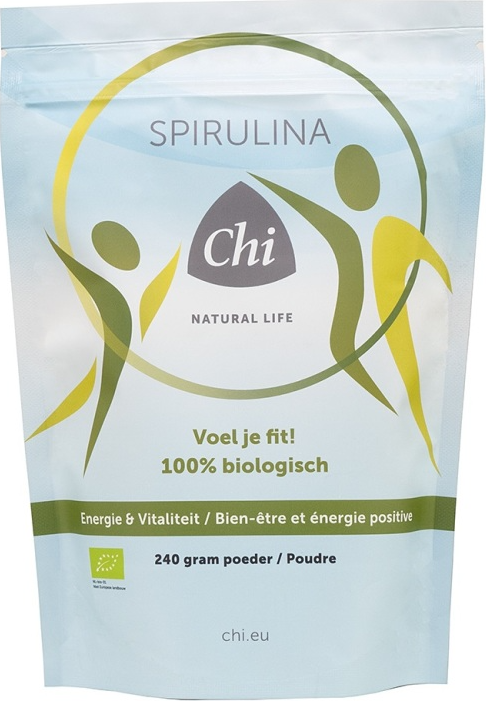 Chi Natural Life Spirulina Poeder Biologisch 240GR