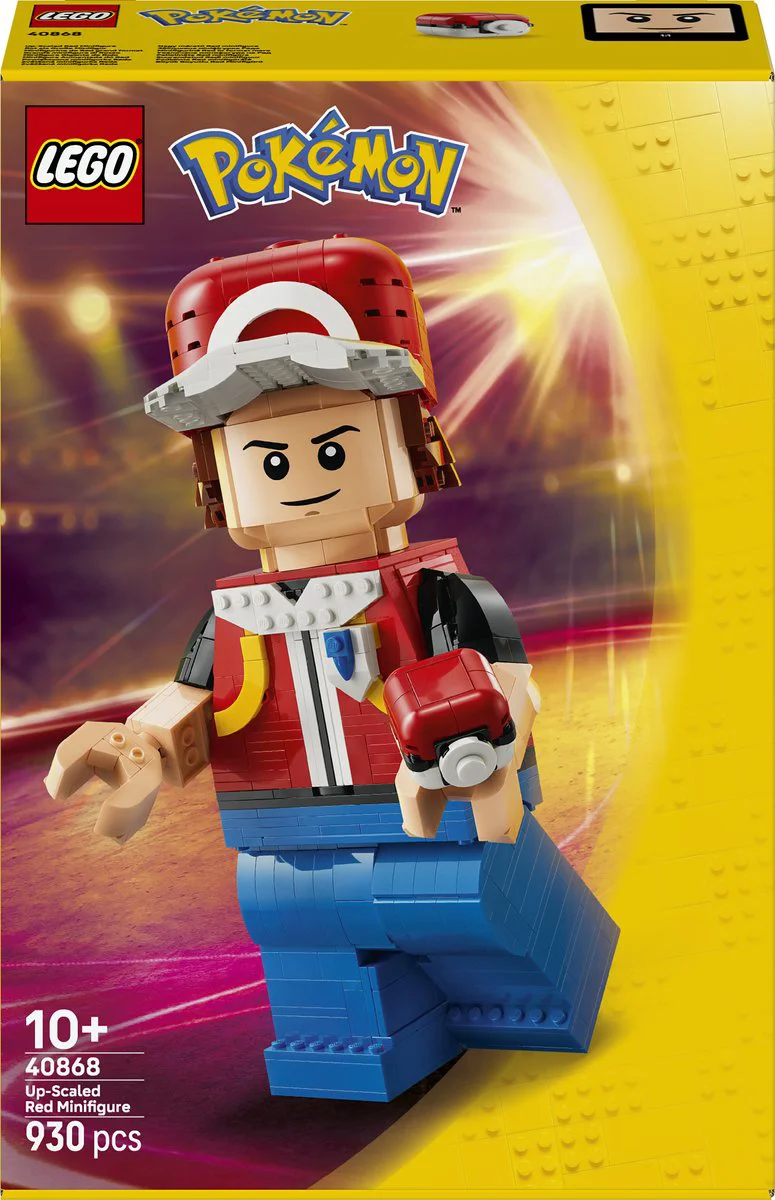 LEGO Pokémon Grote minifiguur van Red 40868