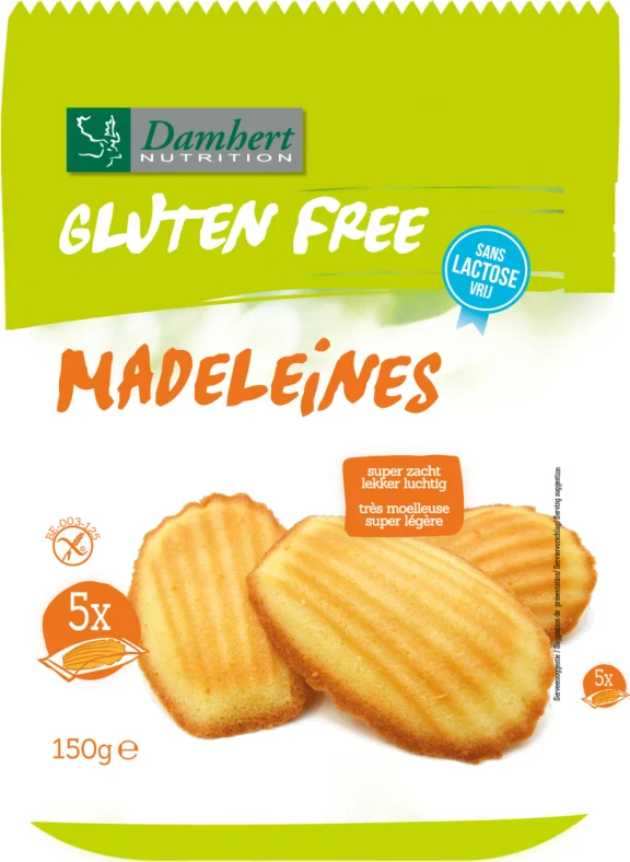 Damhert Glutenvrije Madeleines 150GR