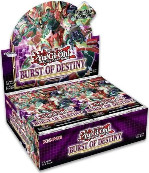 Yu-Gi-Oh! Burst of Destiny Booster Display (24 Packs)