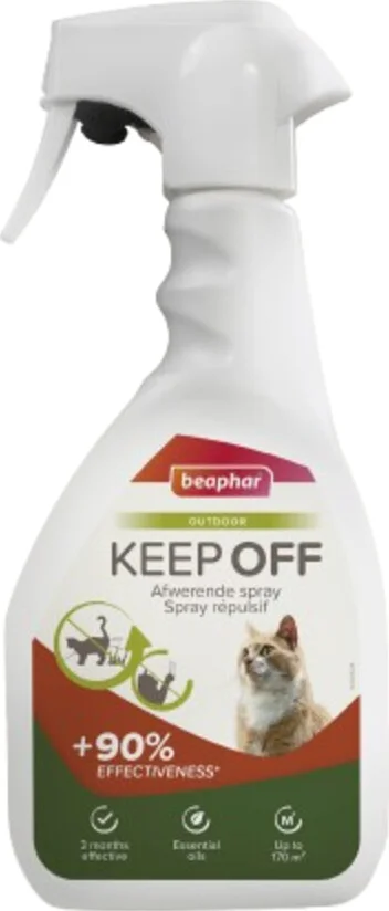 6x Beaphar Beaphar Keep Off Outdoor Spray 500 ml
