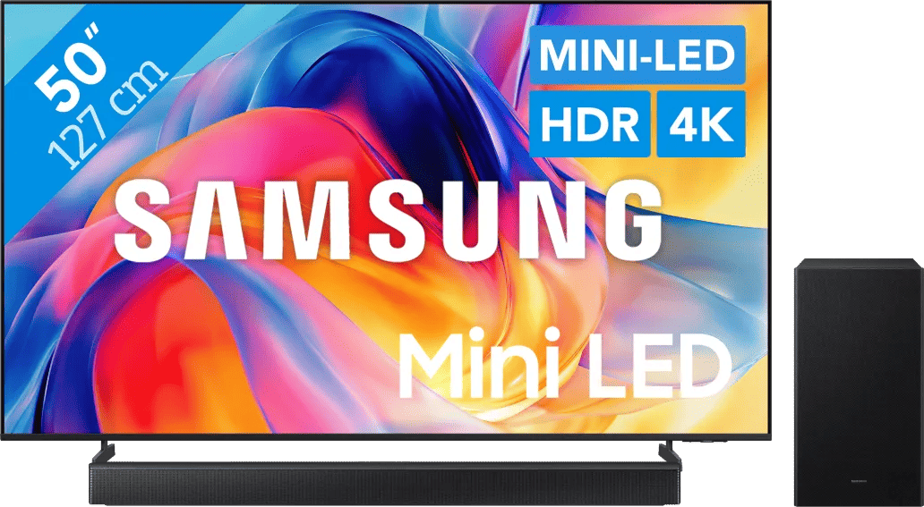 Samsung Mini-led 50" M73H (2026) + Samsung HW-B66CF (2025)
