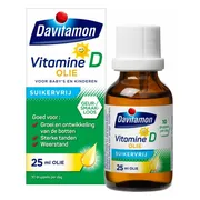 4x Davitamon Vitamine D Olie 25 ml