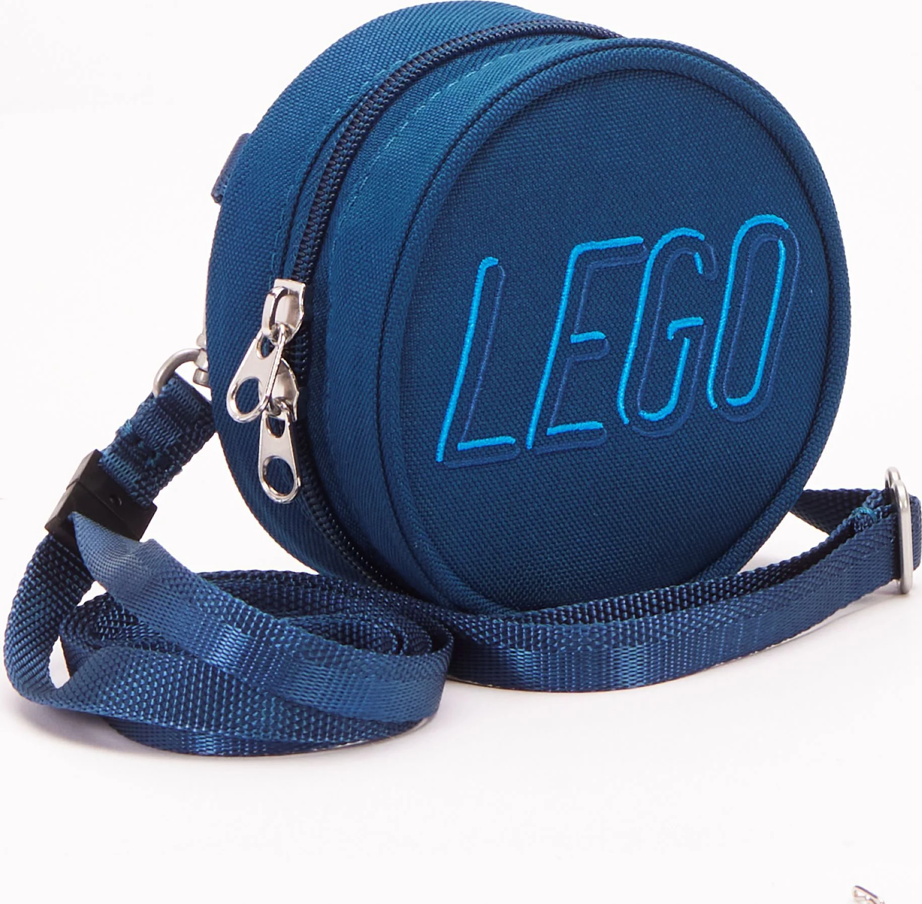 LEGO Minitasje in de vorm van een nop - marineblauw