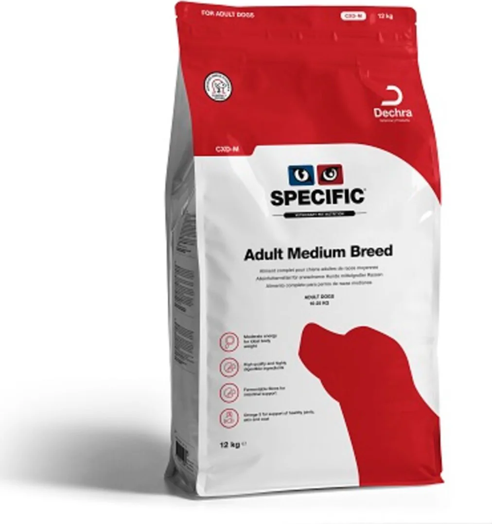 Specific CXD-M Hondenvoer Adult Medium Breed 12 kg