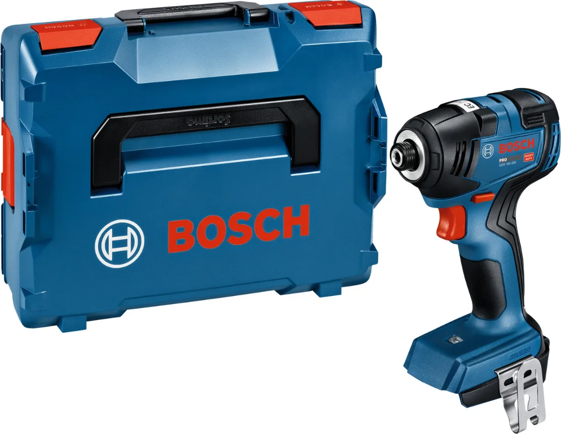 Bosch Professional GDR 18V-200 Accu slagschroevendraaier 200Nm 18V Basic Body in L-Boxx - 06019J2106