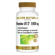Golden Naturals Vitamine B12 1000mcg Vegan 240 zuigtabletten