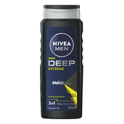 Nivea Men Deep Extreme 3-In-1 Shower Gel 500ML