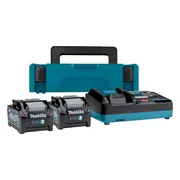 Makita Accu Starterset XGT DC40RA 2xBL4040 - 191J97-1