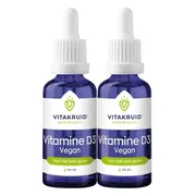 2x Vitakruid Vitamine D3 druppels Vegan 30 ml