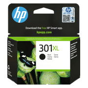 HP 301XL Cartridge Zwart