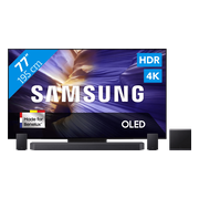 Samsung 77" OLED S90F (2025) + Samsung HW-Q990F Zwart