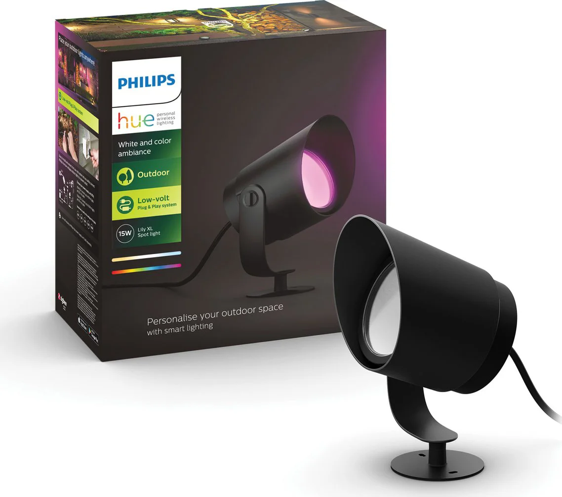 Philips Hue Lily XL prikspot White and Color uitbreiding