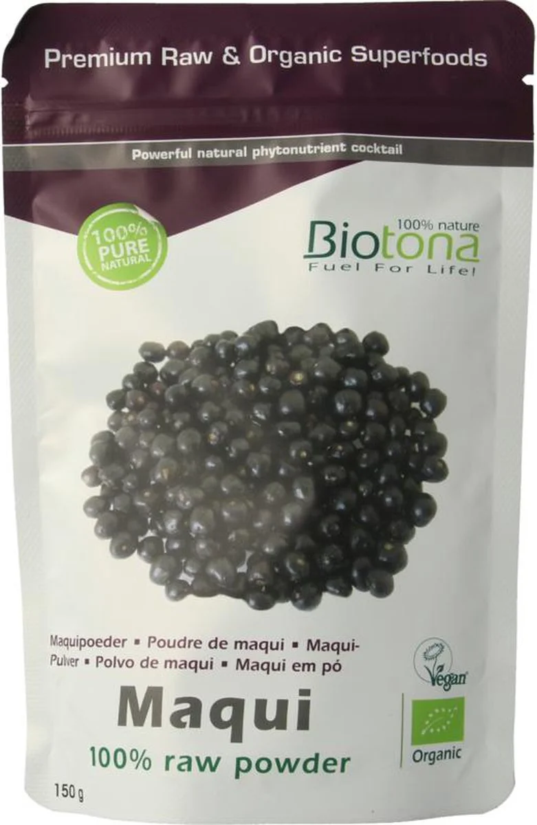 Biotona Maqui Raw Powder Bio 150GR