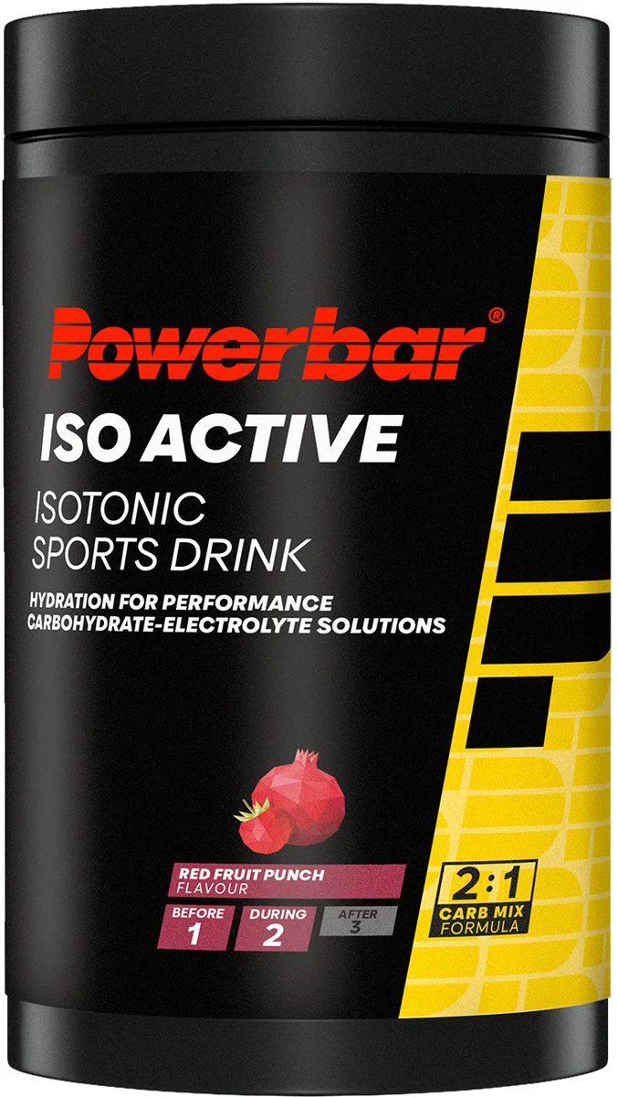 Powerbar Iso Active Red Fruit Sportsdrink 600GR