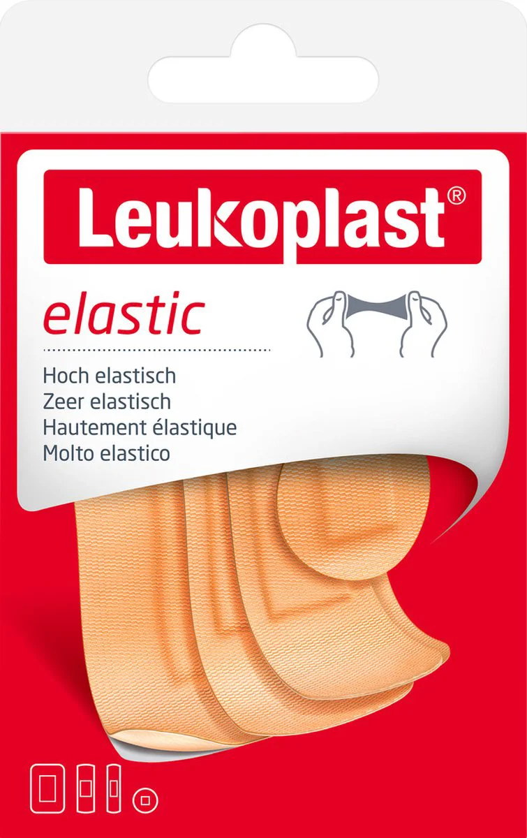 Leukoplast Pleister Elastiek 40 stuks