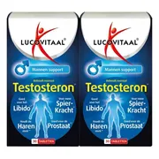 2x Lucovitaal Testosteron Mannen Support 30 tabletten