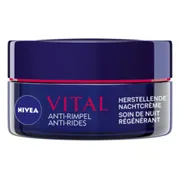 3x NIVEA Vital Nachtcrème Herstellend 50 ml