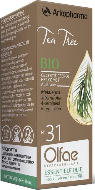 Arkopharma Olfae Tea Tree Olie Nr 31 10ML