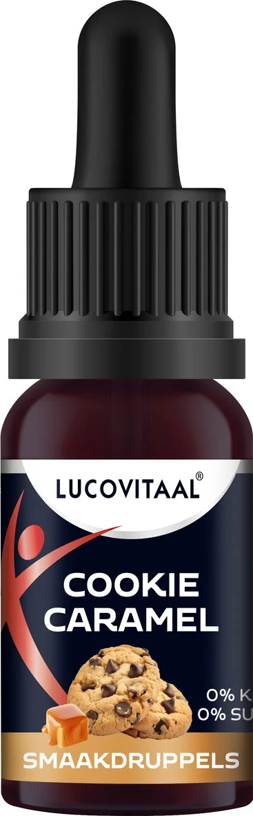 Lucovitaal Smaak Druppels Cookie Caramel 20 ml