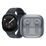 Samsung Galaxy Watch 9 Zwart 40mm + Samsung Galaxy Buds4 Wit